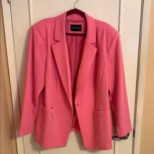 Eloquii Women's Pink Blazer